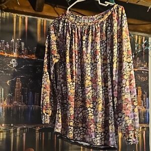 Floral Long Sleeve Blouse